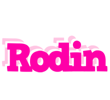 Rodin dancing logo