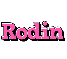 Rodin girlish logo