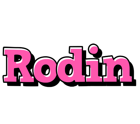 Rodin girlish logo