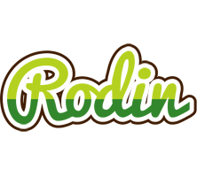 Rodin golfing logo