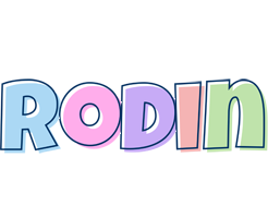 Rodin pastel logo