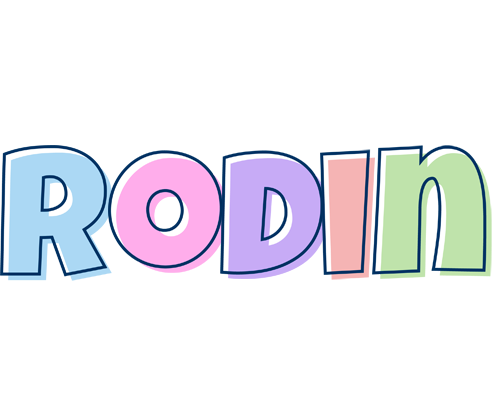 Rodin pastel logo