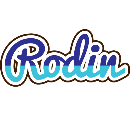 Rodin raining logo