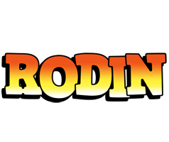 Rodin sunset logo