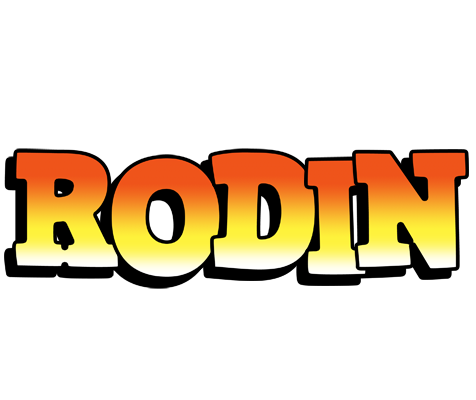 Rodin sunset logo
