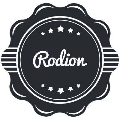 Rodion badge logo