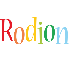 Rodion birthday logo