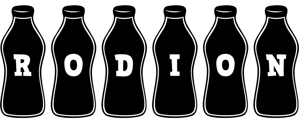 Rodion bottle logo