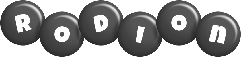 Rodion candy-black logo