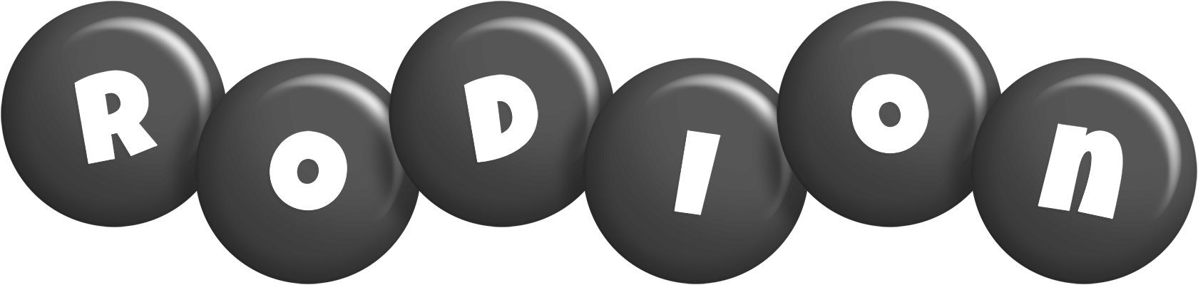 Rodion candy-black logo