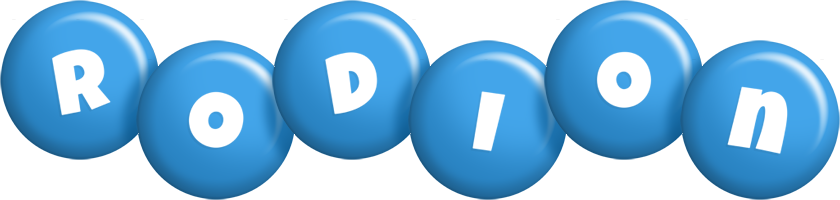 Rodion candy-blue logo