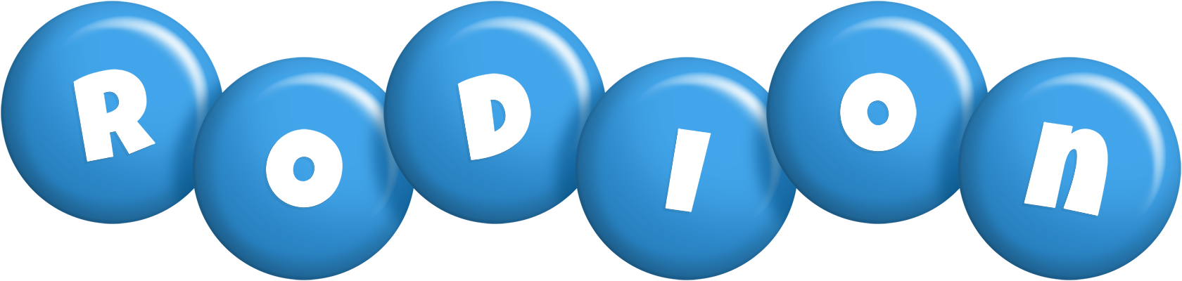 Rodion candy-blue logo
