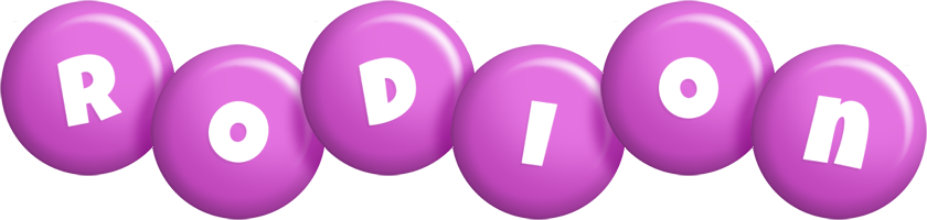 Rodion candy-purple logo