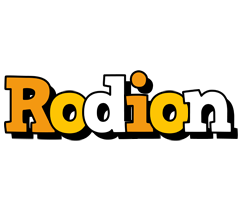 Rodion cartoon logo