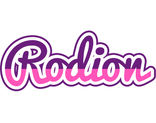Rodion cheerful logo