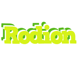 Rodion citrus logo