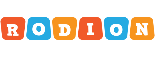 Rodion comics logo