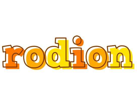 Rodion desert logo