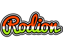 Rodion exotic logo