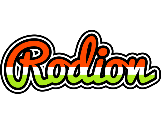 Rodion exotic logo