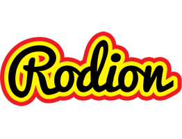 Rodion flaming logo