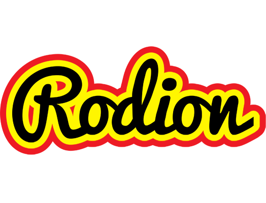 Rodion flaming logo