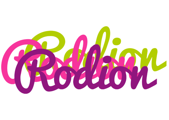 Rodion flowers logo