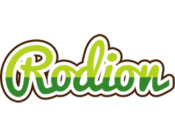 Rodion golfing logo