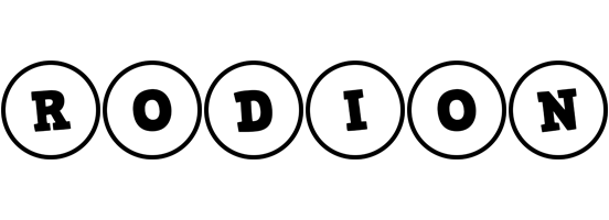 Rodion handy logo