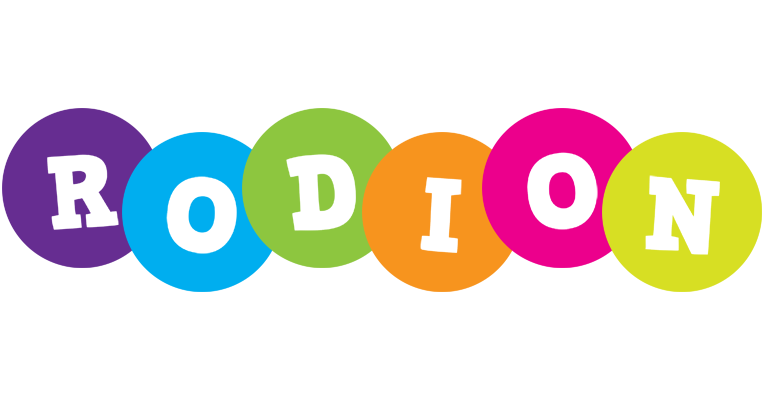 Rodion happy logo