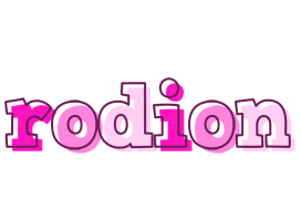 Rodion hello logo