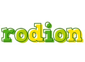Rodion juice logo