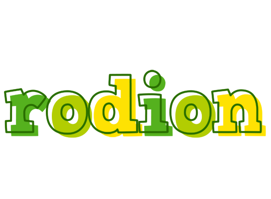 Rodion juice logo