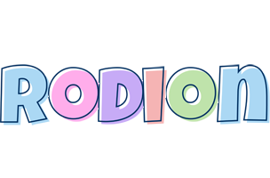 Rodion pastel logo