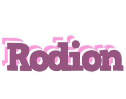 Rodion relaxing logo