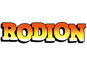 Rodion sunset logo