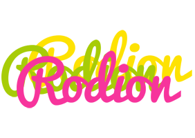 Rodion sweets logo