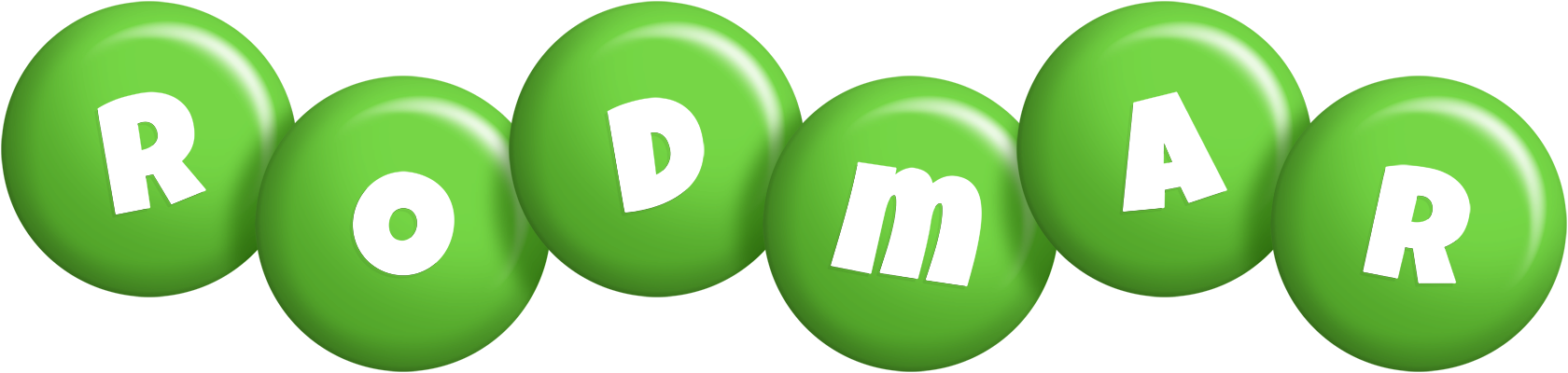 Rodmar candy-green logo