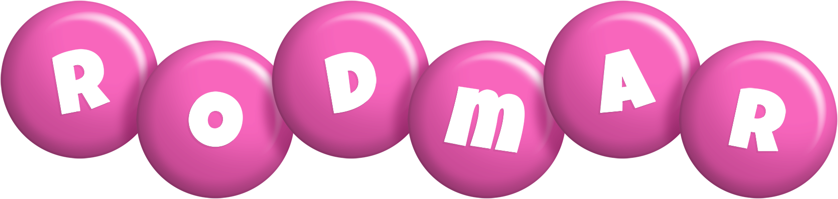 Rodmar candy-pink logo