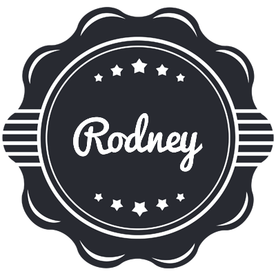 Rodney badge logo