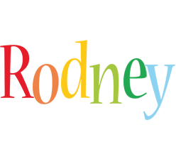 Rodney birthday logo