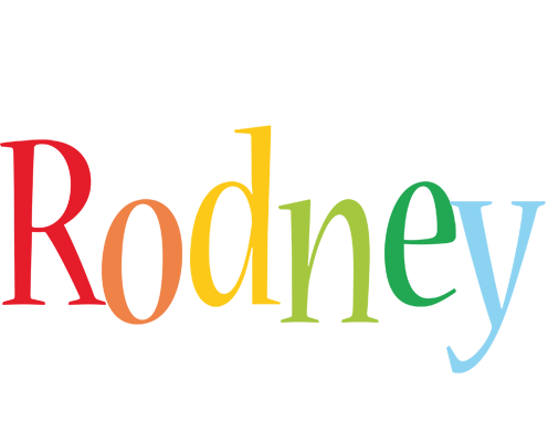 Rodney birthday logo