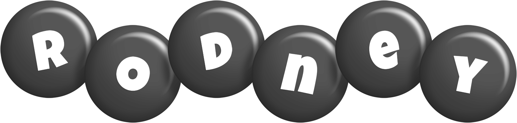 Rodney candy-black logo