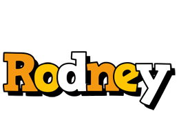 Rodney cartoon logo