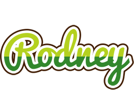 Rodney golfing logo