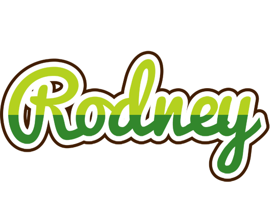 Rodney golfing logo