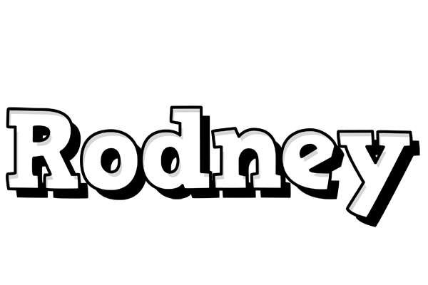 Rodney snowing logo
