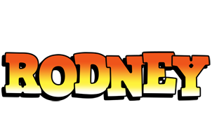 Rodney sunset logo