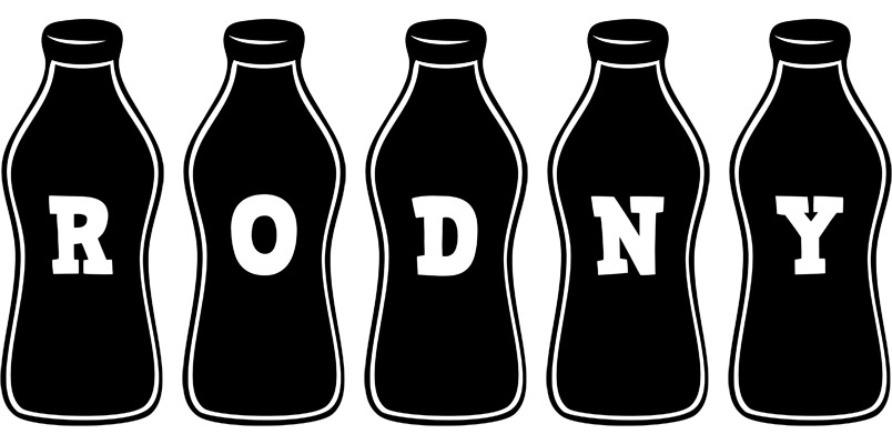 Rodny bottle logo