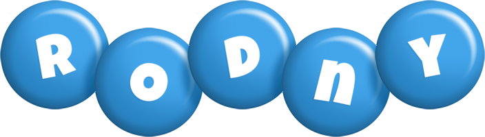 Rodny candy-blue logo